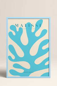 HOMEPACK Ahşap Çerçeveli Tablo Çerçeveli Poster Sanatsal Modern Duvar Dekoru MATISSE-16
