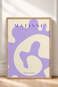 HOMEPACK Ahşap Çerçeveli Tablo Çerçeveli Poster Sanatsal Modern Duvar Dekoru MATISSE-17