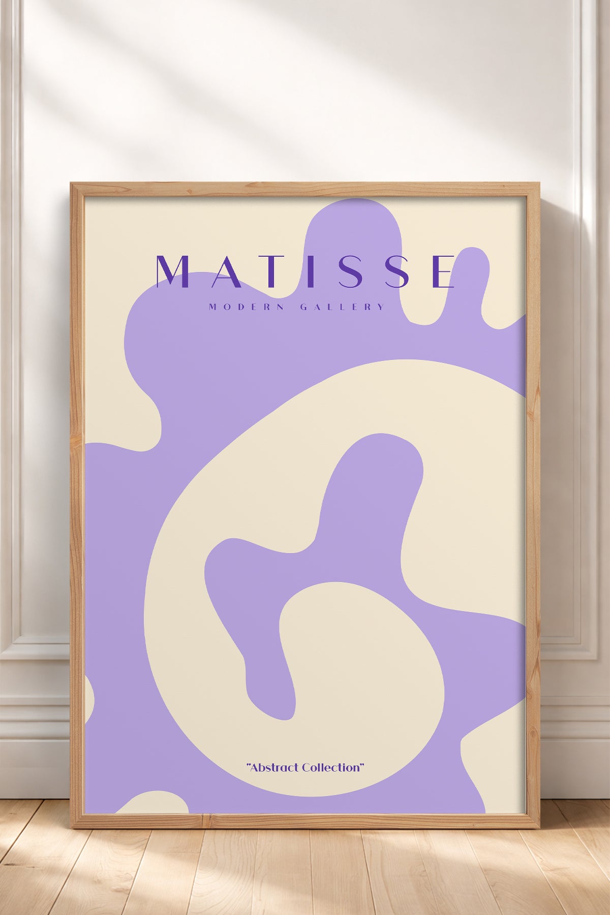 HOMEPACK Ahşap Çerçeveli Tablo Çerçeveli Poster Sanatsal Modern Duvar Dekoru MATISSE-17