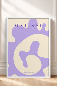 HOMEPACK Ahşap Çerçeveli Tablo Çerçeveli Poster Sanatsal Modern Duvar Dekoru MATISSE-17
