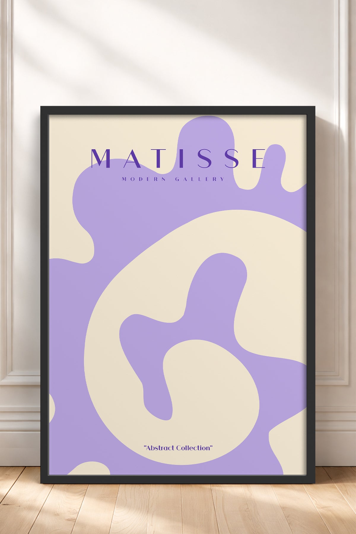 HOMEPACK Ahşap Çerçeveli Tablo Çerçeveli Poster Sanatsal Modern Duvar Dekoru MATISSE-17