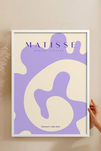 HOMEPACK Ahşap Çerçeveli Tablo Çerçeveli Poster Sanatsal Modern Duvar Dekoru MATISSE-17