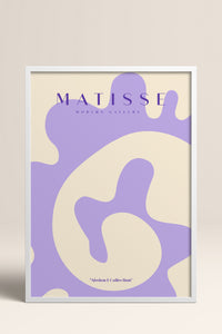 HOMEPACK Ahşap Çerçeveli Tablo Çerçeveli Poster Sanatsal Modern Duvar Dekoru MATISSE-17