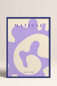 HOMEPACK Ahşap Çerçeveli Tablo Çerçeveli Poster Sanatsal Modern Duvar Dekoru MATISSE-17