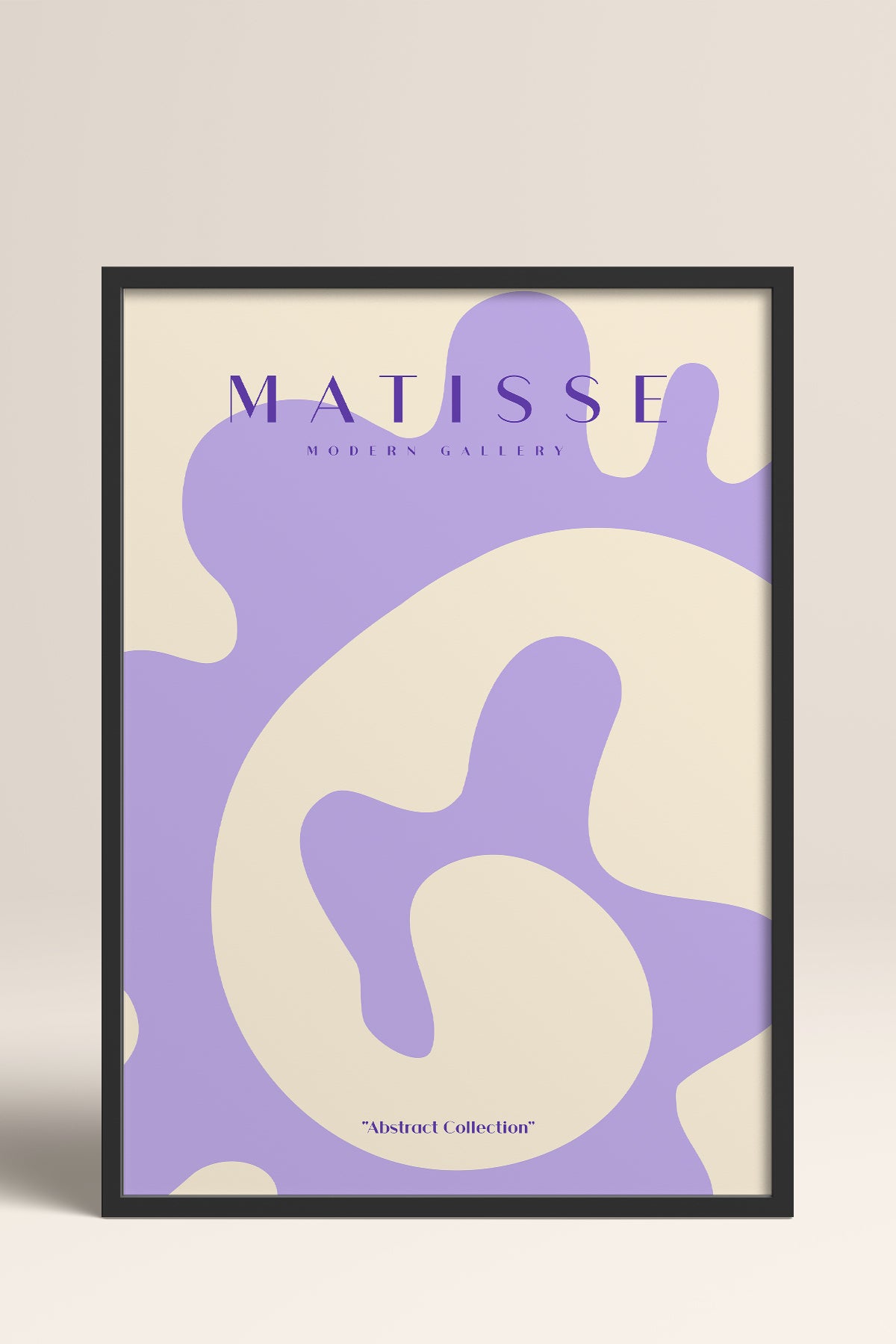 HOMEPACK Ahşap Çerçeveli Tablo Çerçeveli Poster Sanatsal Modern Duvar Dekoru MATISSE-17