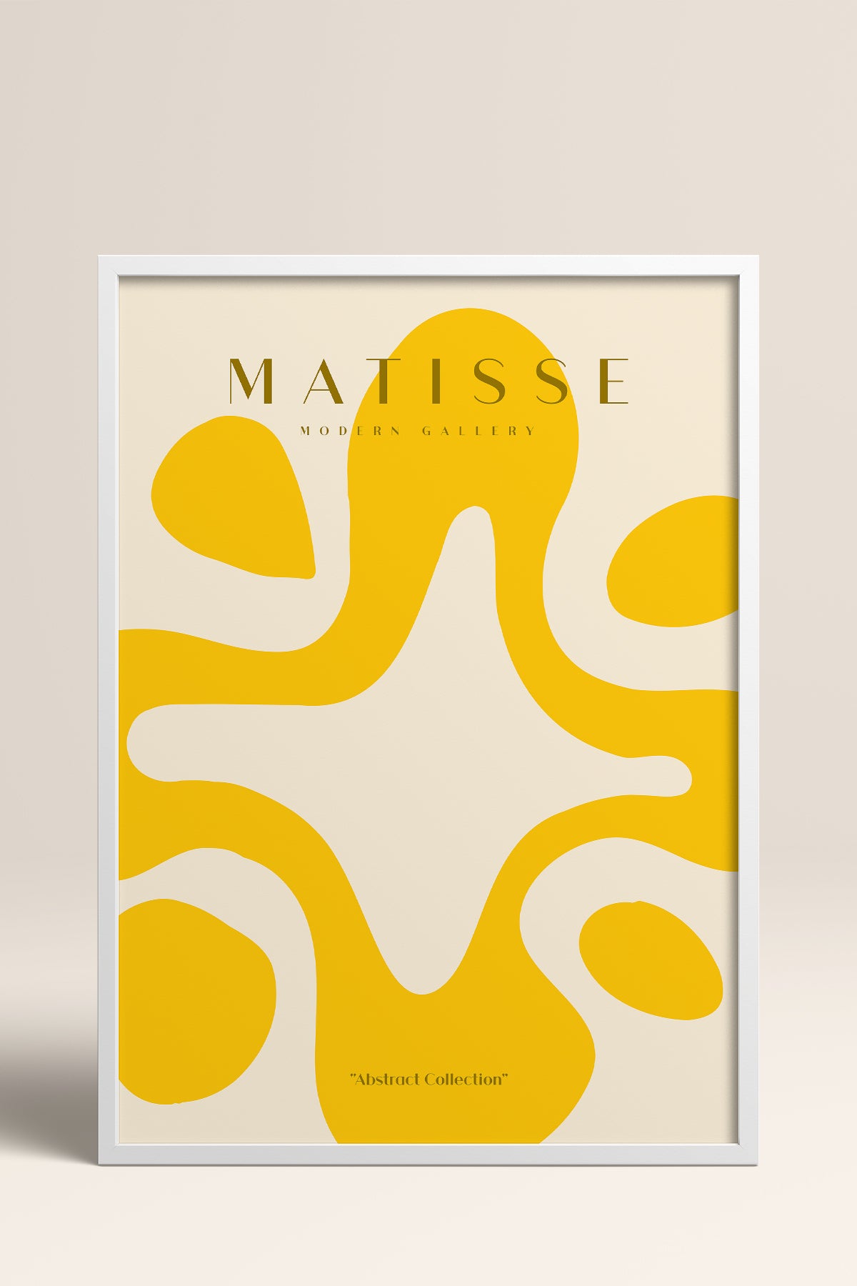 HOMEPACK Ahşap Çerçeveli Tablo Çerçeveli Poster Sanatsal Modern Duvar Dekoru MATISSE-18