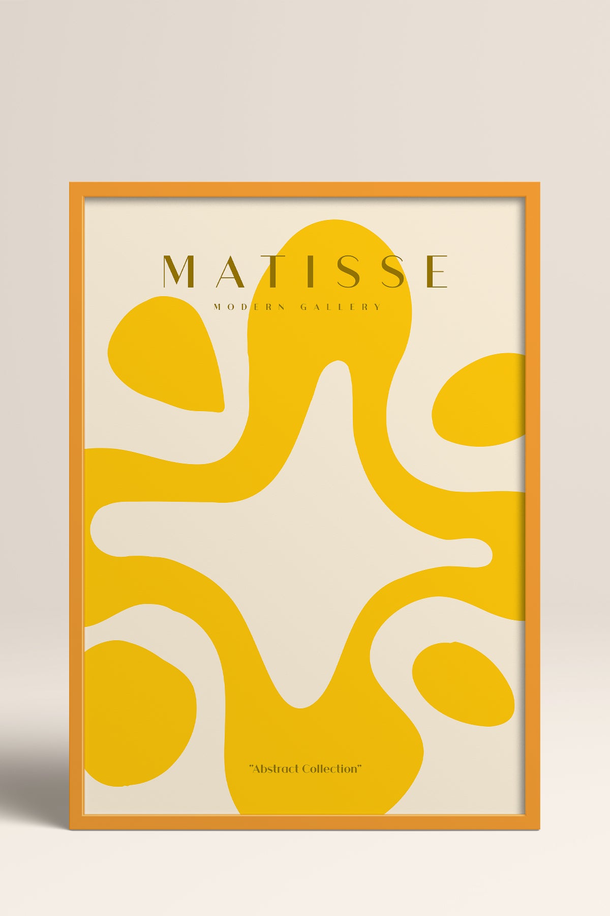 HOMEPACK Ahşap Çerçeveli Tablo Çerçeveli Poster Sanatsal Modern Duvar Dekoru MATISSE-18