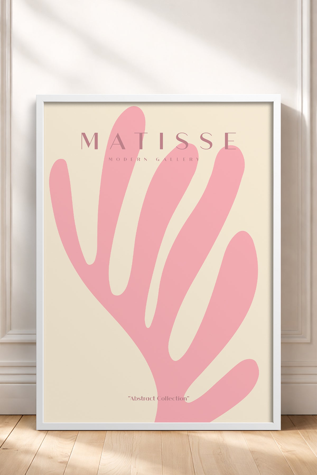 HOMEPACK Ahşap Çerçeveli Tablo Çerçeveli Poster Sanatsal Modern Duvar Dekoru MATISSE-19