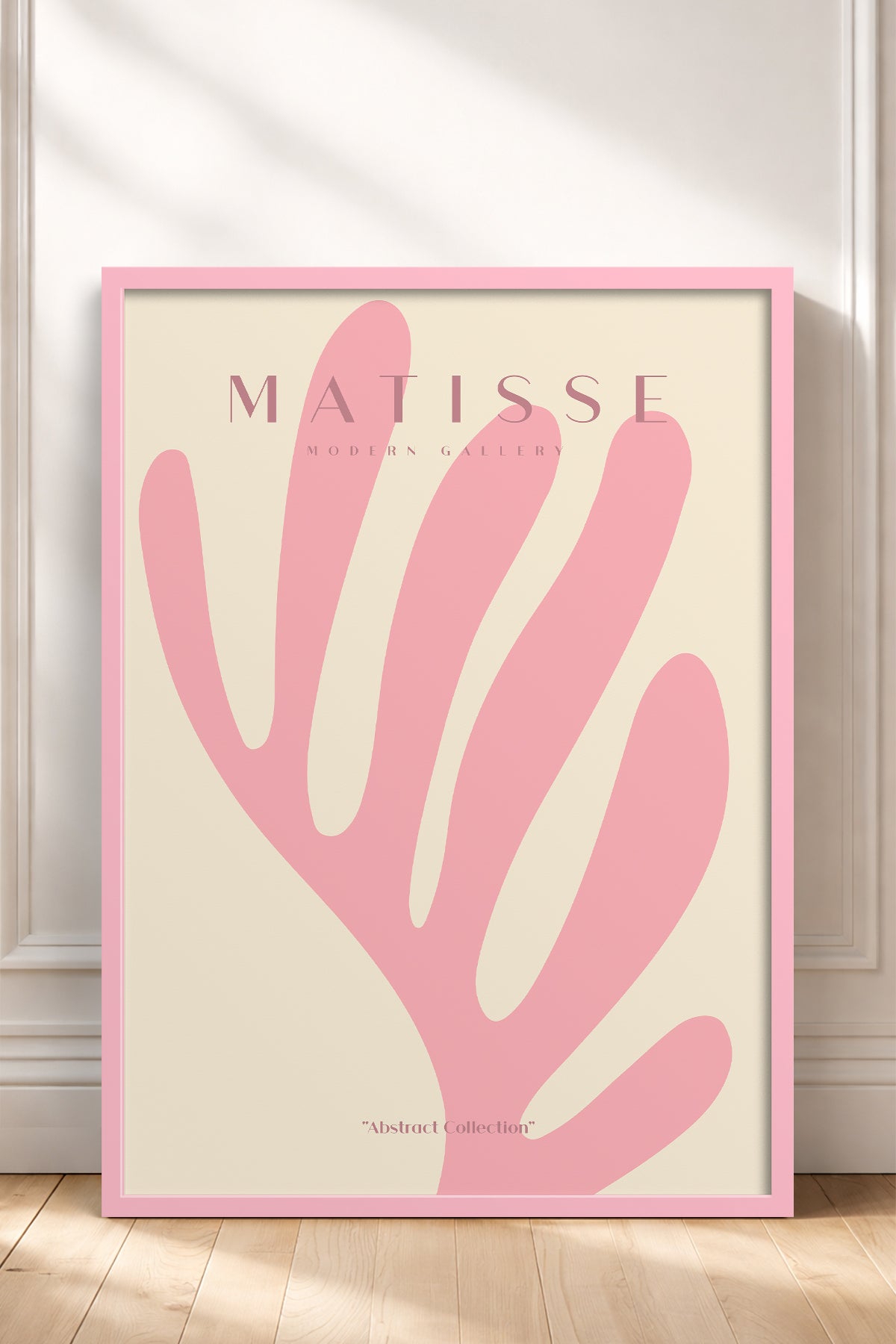 HOMEPACK Ahşap Çerçeveli Tablo Çerçeveli Poster Sanatsal Modern Duvar Dekoru MATISSE-19