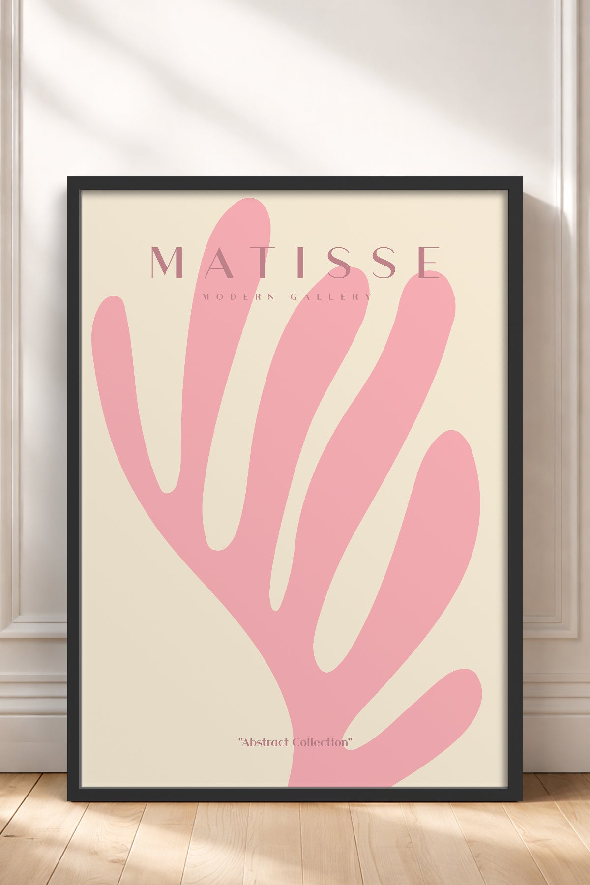 HOMEPACK Ahşap Çerçeveli Tablo Çerçeveli Poster Sanatsal Modern Duvar Dekoru MATISSE-19