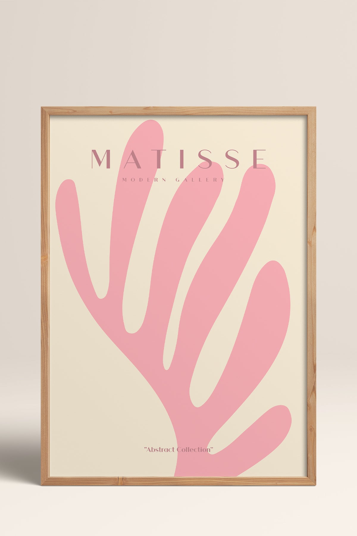 HOMEPACK Ahşap Çerçeveli Tablo Çerçeveli Poster Sanatsal Modern Duvar Dekoru MATISSE-19