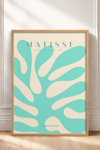 HOMEPACK Ahşap Çerçeveli Tablo Çerçeveli Poster Sanatsal Modern Duvar Dekoru MATISSE-20