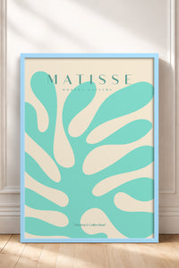 HOMEPACK Ahşap Çerçeveli Tablo Çerçeveli Poster Sanatsal Modern Duvar Dekoru MATISSE-20