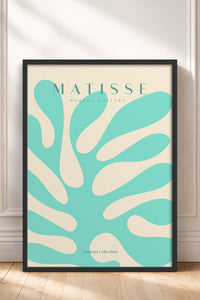 HOMEPACK Ahşap Çerçeveli Tablo Çerçeveli Poster Sanatsal Modern Duvar Dekoru MATISSE-20