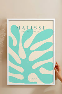 HOMEPACK Ahşap Çerçeveli Tablo Çerçeveli Poster Sanatsal Modern Duvar Dekoru MATISSE-20