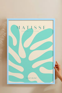 HOMEPACK Ahşap Çerçeveli Tablo Çerçeveli Poster Sanatsal Modern Duvar Dekoru MATISSE-20