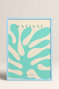 HOMEPACK Ahşap Çerçeveli Tablo Çerçeveli Poster Sanatsal Modern Duvar Dekoru MATISSE-20