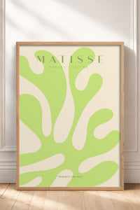 HOMEPACK Ahşap Çerçeveli Tablo Çerçeveli Poster Sanatsal Modern Duvar Dekoru MATISSE-21