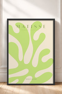 HOMEPACK Ahşap Çerçeveli Tablo Çerçeveli Poster Sanatsal Modern Duvar Dekoru MATISSE-21