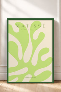 HOMEPACK Ahşap Çerçeveli Tablo Çerçeveli Poster Sanatsal Modern Duvar Dekoru MATISSE-21