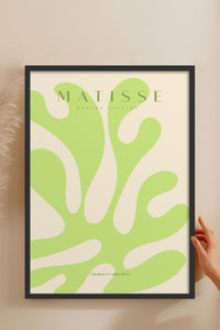 HOMEPACK Ahşap Çerçeveli Tablo Çerçeveli Poster Sanatsal Modern Duvar Dekoru MATISSE-21