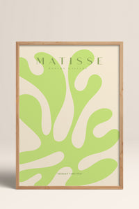 HOMEPACK Ahşap Çerçeveli Tablo Çerçeveli Poster Sanatsal Modern Duvar Dekoru MATISSE-21
