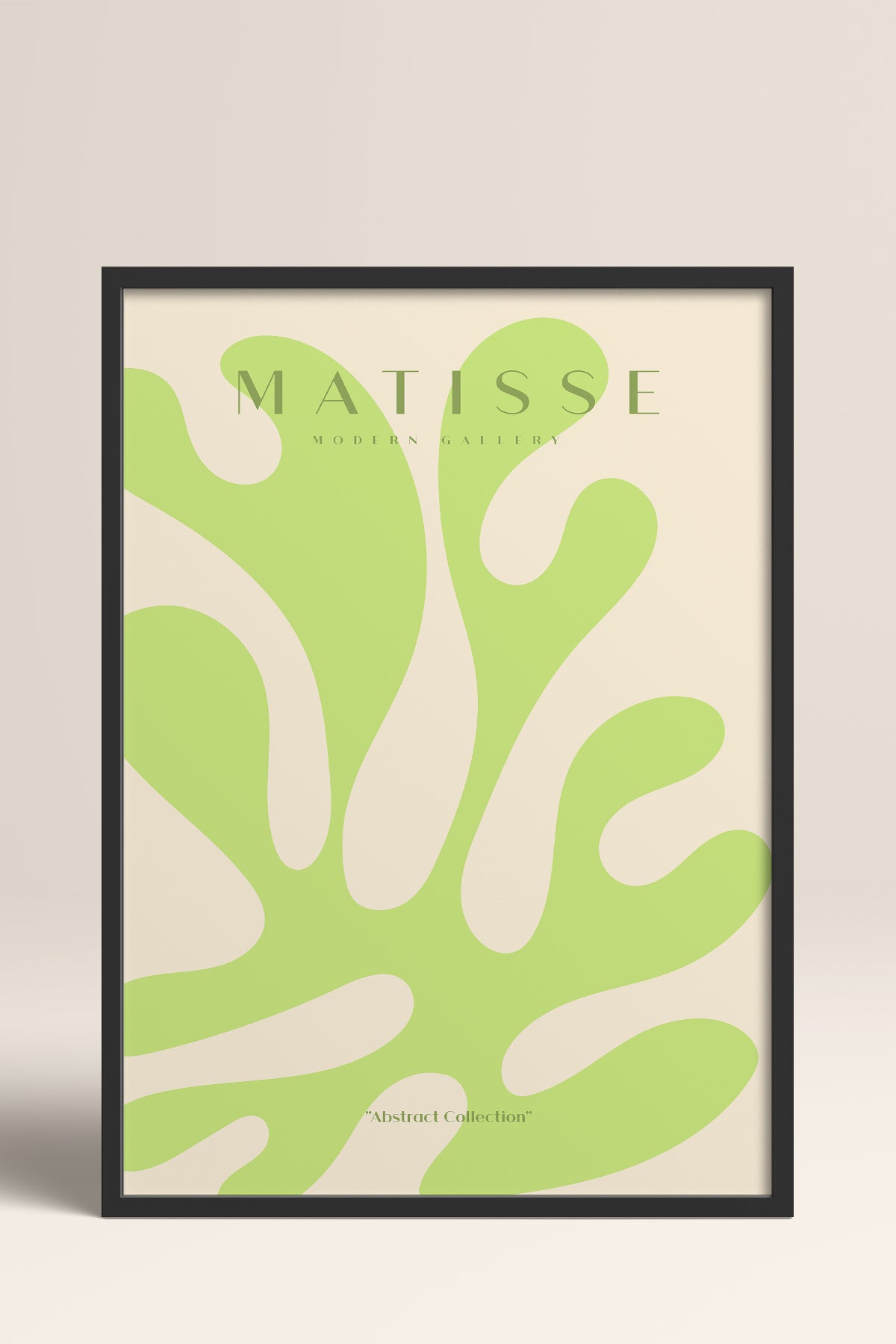 HOMEPACK Ahşap Çerçeveli Tablo Çerçeveli Poster Sanatsal Modern Duvar Dekoru MATISSE-21