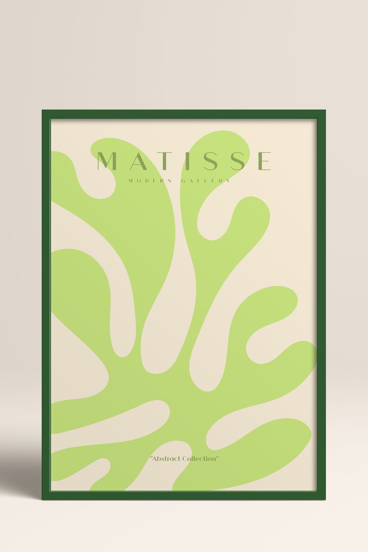 HOMEPACK Ahşap Çerçeveli Tablo Çerçeveli Poster Sanatsal Modern Duvar Dekoru MATISSE-21