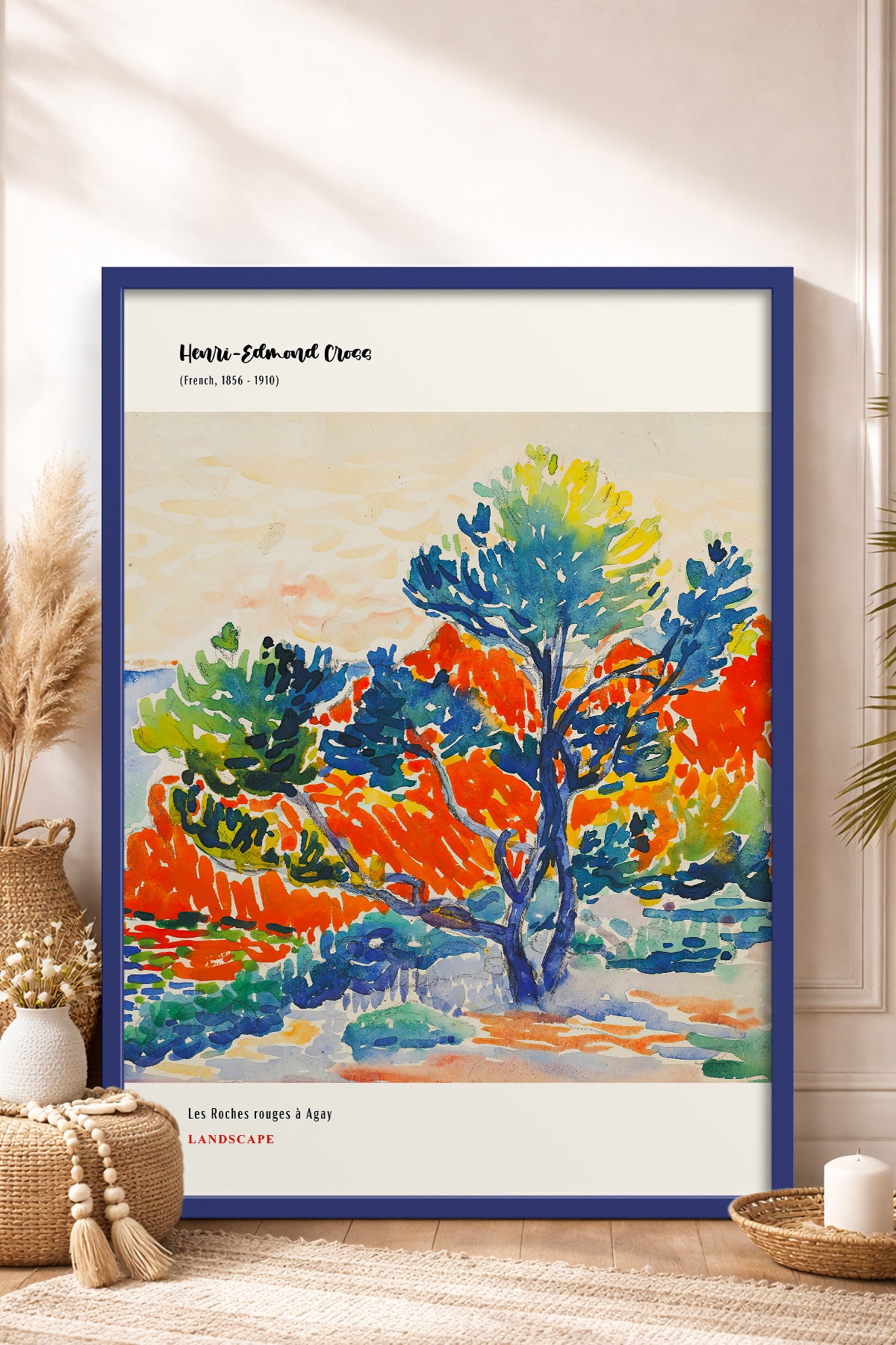 HOMEPACK Ahşap Çerçeveli Tablo Çerçeveli Poster Sanatsal Modern Duvar Dekoru MDN-003