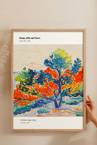 HOMEPACK Ahşap Çerçeveli Tablo Çerçeveli Poster Sanatsal Modern Duvar Dekoru MDN-003