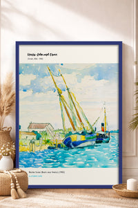 HOMEPACK Ahşap Çerçeveli Tablo Çerçeveli Poster Sanatsal Modern Duvar Dekoru MDN-007