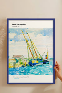 HOMEPACK Ahşap Çerçeveli Tablo Çerçeveli Poster Sanatsal Modern Duvar Dekoru MDN-007