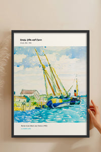 HOMEPACK Ahşap Çerçeveli Tablo Çerçeveli Poster Sanatsal Modern Duvar Dekoru MDN-007