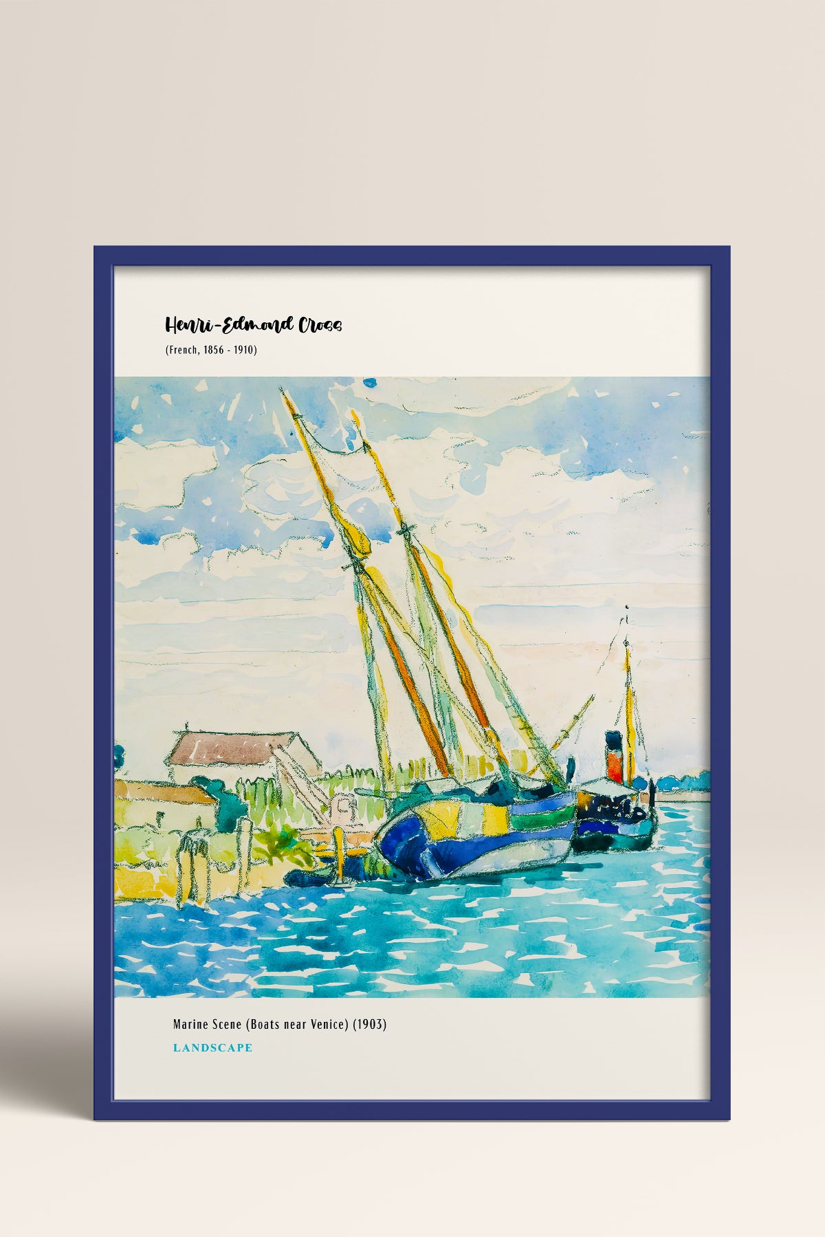 HOMEPACK Ahşap Çerçeveli Tablo Çerçeveli Poster Sanatsal Modern Duvar Dekoru MDN-007