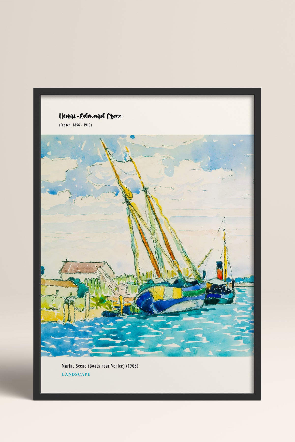 HOMEPACK Ahşap Çerçeveli Tablo Çerçeveli Poster Sanatsal Modern Duvar Dekoru MDN-007