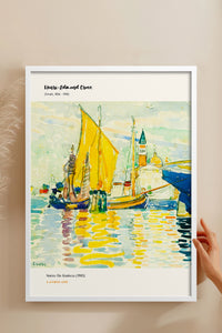 HOMEPACK Ahşap Çerçeveli Tablo Çerçeveli Poster Sanatsal Modern Duvar Dekoru MDN-008