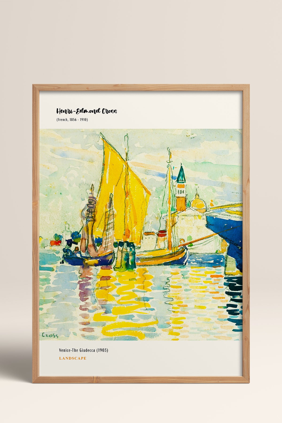 HOMEPACK Ahşap Çerçeveli Tablo Çerçeveli Poster Sanatsal Modern Duvar Dekoru MDN-008