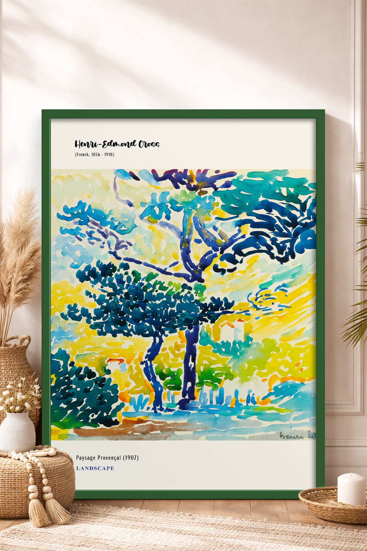 HOMEPACK Ahşap Çerçeveli Tablo Çerçeveli Poster Sanatsal Modern Duvar Dekoru MDN-01