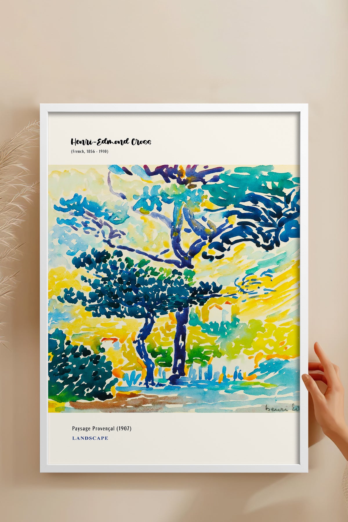 HOMEPACK Ahşap Çerçeveli Tablo Çerçeveli Poster Sanatsal Modern Duvar Dekoru MDN-01