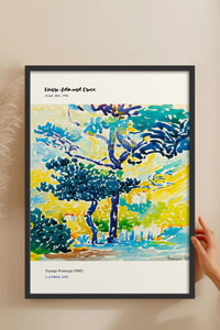 HOMEPACK Ahşap Çerçeveli Tablo Çerçeveli Poster Sanatsal Modern Duvar Dekoru MDN-01