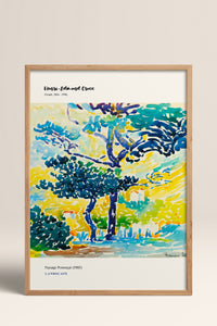 HOMEPACK Ahşap Çerçeveli Tablo Çerçeveli Poster Sanatsal Modern Duvar Dekoru MDN-01