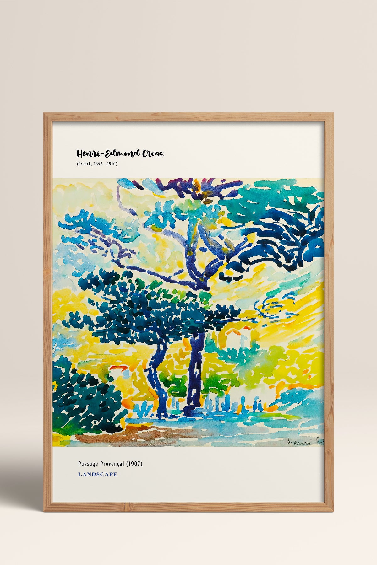 HOMEPACK Ahşap Çerçeveli Tablo Çerçeveli Poster Sanatsal Modern Duvar Dekoru MDN-01