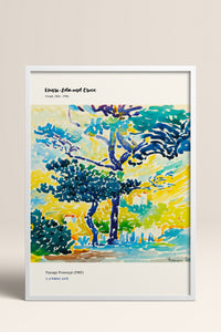 HOMEPACK Ahşap Çerçeveli Tablo Çerçeveli Poster Sanatsal Modern Duvar Dekoru MDN-01