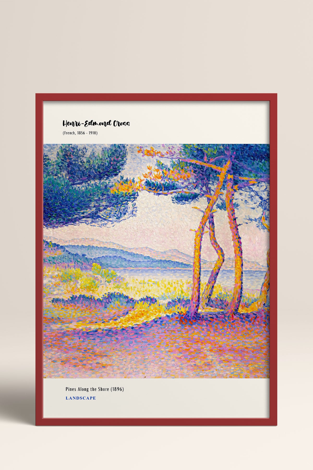 HOMEPACK Ahşap Çerçeveli Tablo Çerçeveli Poster Sanatsal Modern Duvar Dekoru MDN-013