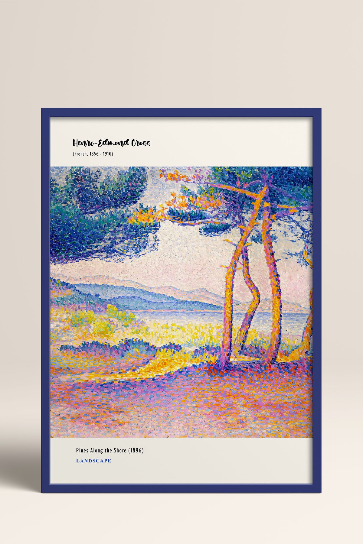 HOMEPACK Ahşap Çerçeveli Tablo Çerçeveli Poster Sanatsal Modern Duvar Dekoru MDN-013