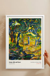 HOMEPACK Ahşap Çerçeveli Tablo Çerçeveli Poster Sanatsal Modern Duvar Dekoru MDN-014