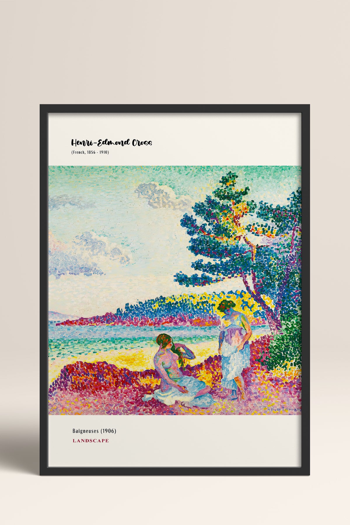 HOMEPACK Ahşap Çerçeveli Tablo Çerçeveli Poster Sanatsal Modern Duvar Dekoru MDN-02