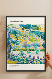HOMEPACK Ahşap Çerçeveli Tablo Çerçeveli Poster Sanatsal Modern Duvar Dekoru MDN-04