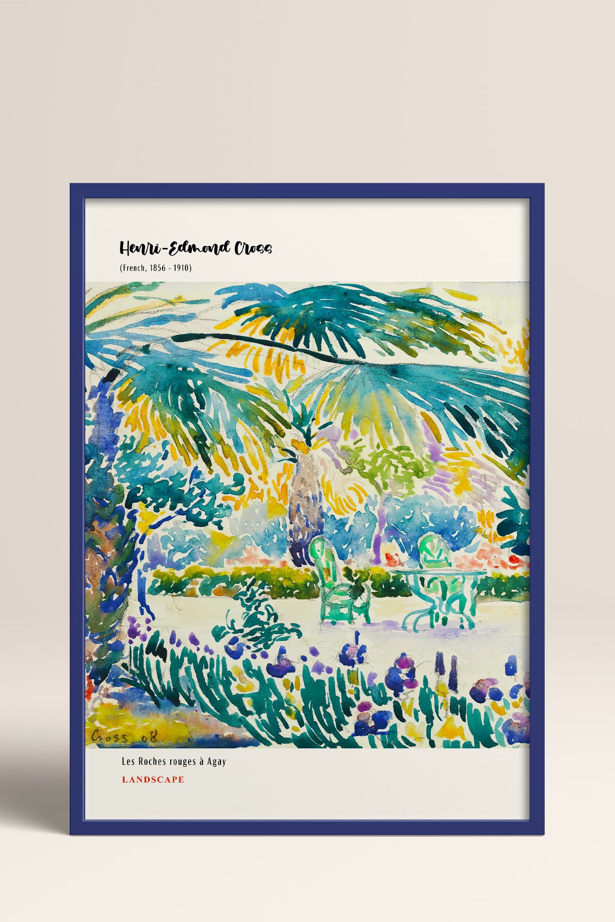 HOMEPACK Ahşap Çerçeveli Tablo Çerçeveli Poster Sanatsal Modern Duvar Dekoru MDN-04