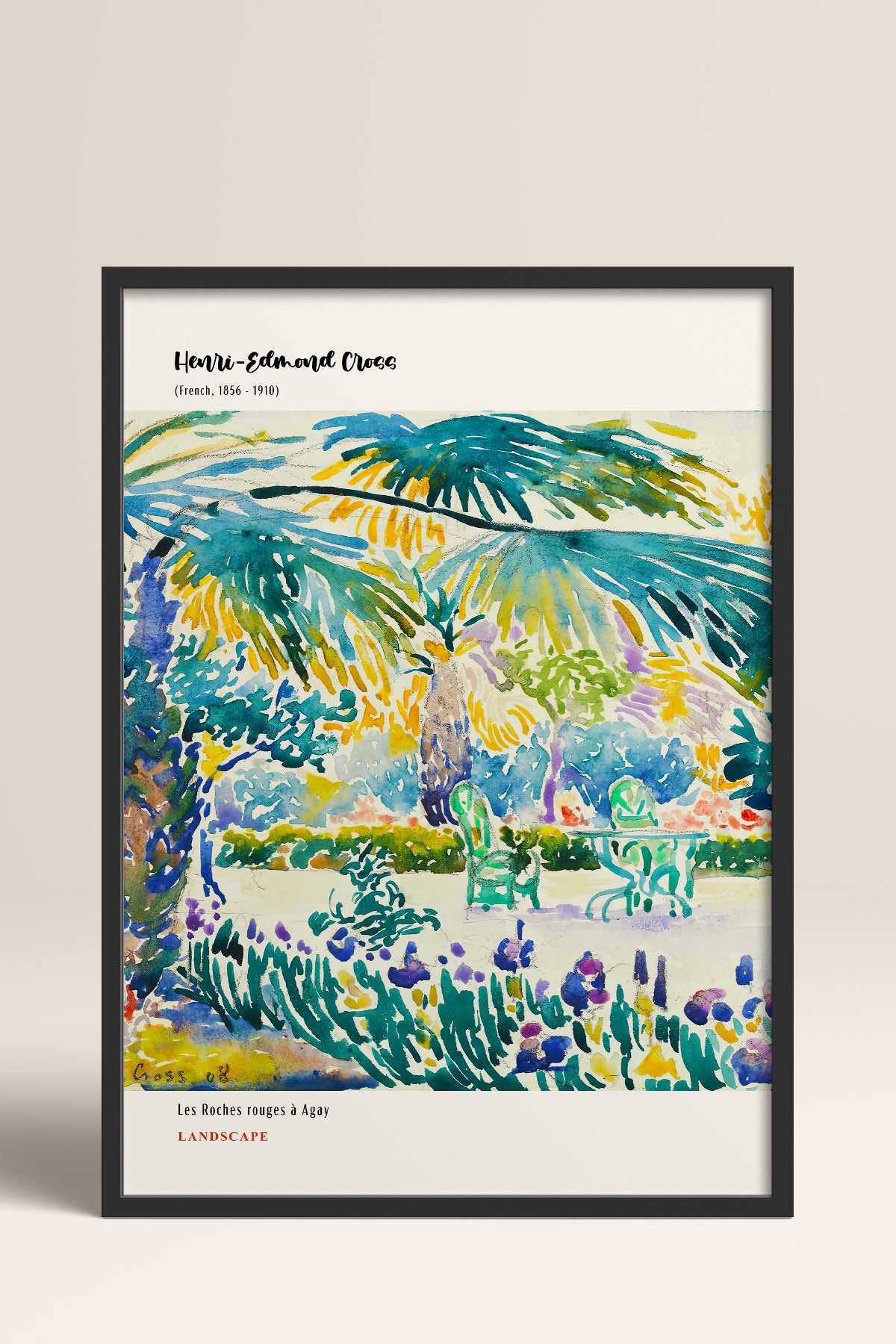 HOMEPACK Ahşap Çerçeveli Tablo Çerçeveli Poster Sanatsal Modern Duvar Dekoru MDN-04